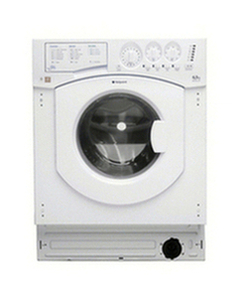 Hotpoint BHWM129 Integrated Washing Machine, 6.5kg Load, A+ Energy Rating, 1200rpm Spin, White